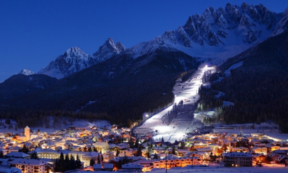 Night Skiing in Madesimo
