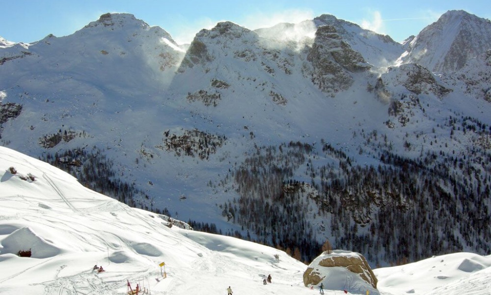 Skiing in Champoluc