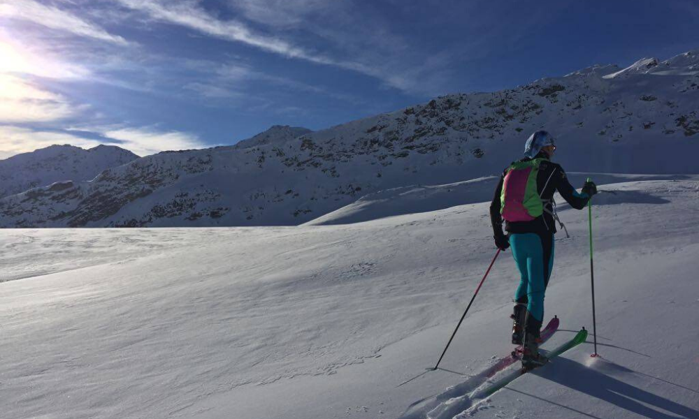 Ski mountaineering in La Thuile