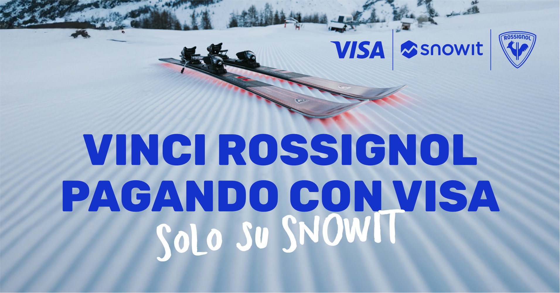 Pay with Visa: 15% discount for you • Snowit