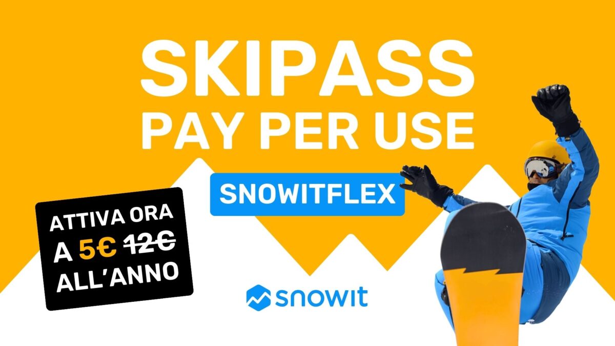 SnowitFlex: Snowit's Pay Per Use ski pass that puts you in turbo