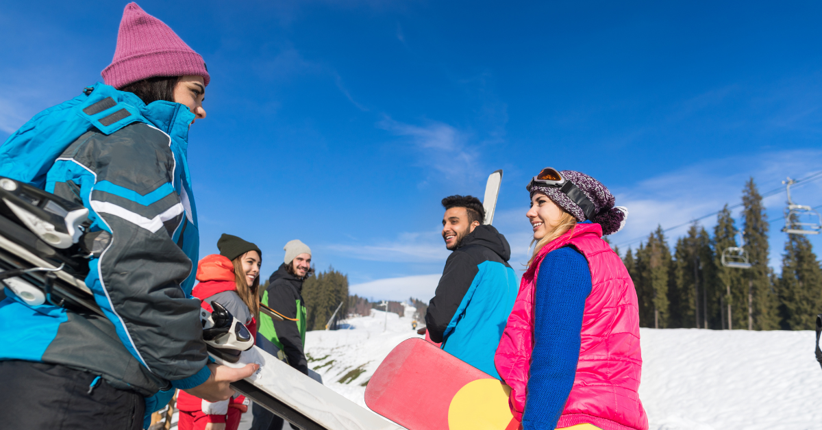 team building outdoor in montagna